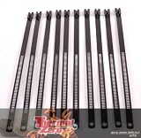 Black Snap Strip Stainless Steel Zip Tie 10 Pack 8