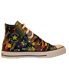 Click here to buy Converse Chuck Taylor Space Hi Black Multi Youth by Converse.