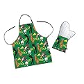 Two Dogs Golf Apron and Mitt Set