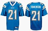 LaDainian Tomlinson Jersey: Reebok Powder Blue Replica #21 San Diego Chargers Jersey - Large