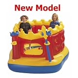 New Lead Free Standard - Intex 85 x 76 x 45 Jump-o-Lene Castle Bouncer Inflatable Trampoline