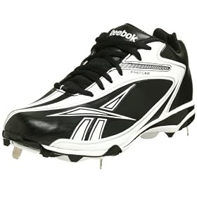 Reebok Men's Clean Steel Mid M5 KFS Baseball Cleat