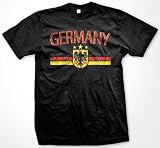 Germany Eagle Crest International Soccer T-shirt, German Soccer Mens T-shirt
