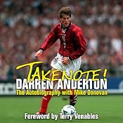 Takenote!: Darren Anderton: The Autobiography with Mike Donovan | [Darren Anderton, Mike Donovan]