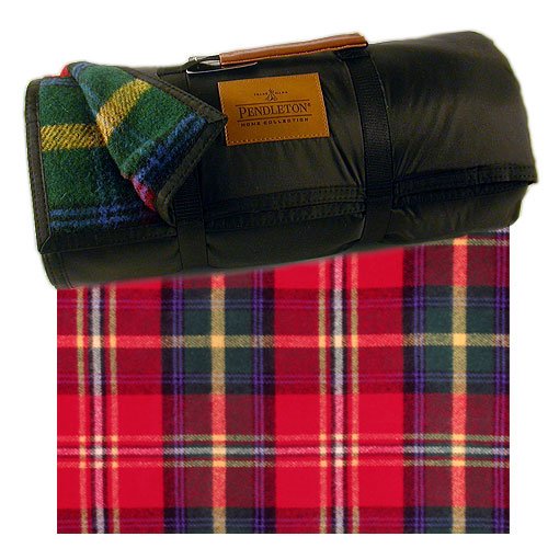 Pendleton Rollup Picnic Blanket Blue