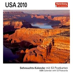 USA 2010: Sehnsuchts-Kalender. 53 heraustrennbare Farbpostkarten