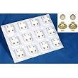 12 Ear Piercing Synthetic Pearl Earring Stud Jewelry