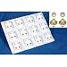 12 Ear Piercing Synthetic Pearl Earring Stud Jewelry