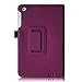 Fintie HP 7 Plus (Model 1301) Folio Case - Premium Vegan Leather Cover with Stylus Loop (Will Only Fit HP 7 Plus 1301US 7-inch Android Tablet) - Purple