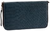 Jalda Soft Anaconda-Embossed Clutch Wallet