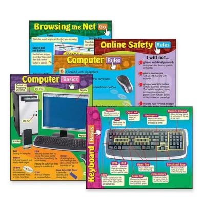 CHART PK COMPUTER SKILLS 4 CHARTS