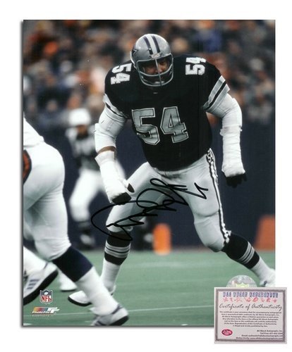 Randy White Autographed/Hand Signed Dallas Cowboys 8x10 Photograph White Jersey