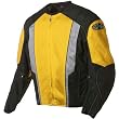 Joe Rocket Phoenix 5.0 Men's Textile Street Racing Motorcycle Jacket - Yellow/Black