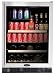 Marvel 6BARM-BS-G-R 24-inch Wide Beverage & Wine Center Right Hinge Door, Glass with Stainless Steel Trim