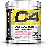 Cellucor C4 Pre Workout Supplements with Creatine, Nitric Oxide, Beta Alanine and Energy, 30 Servings, Pink Lemonade