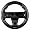 Nintendo Wii Racing Wheel, black