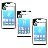 3-Pack Samsung Captivate i897 Combo Mirror Screen Protector for Samsung Cap ....