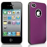 ECHO(エコー) iPhone4/4S アルミケース cosse バイオレット E61453