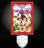 Cowboy Rodeo Decorative Night Light