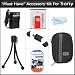 Must Have Accessory Kit for Sony DSC-HX5V DSC-H70 DSC-HX7V DSC-HX9V, DSC-H90, DSC-HX30V, DSC-HX20V, DSC-HX10V Digital Camera Includes Extended Replacement (1350 maH) NP-FG1 Battery + AC/DC Travel Charger + USB 2.0 Card Reader + Hard Case + More