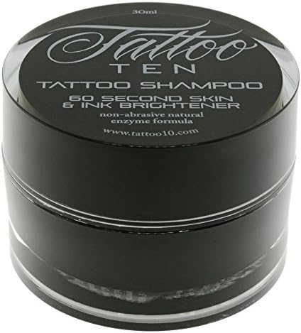 Tattoo Ten Uhi Hawaii 1 Oz. Tattoo Shampoo 60 Second Skin &amp; Ink Brightener