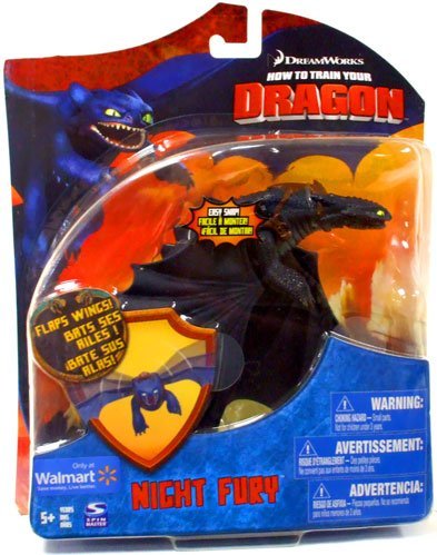 How To Train Your Dragon Movie Deluxe 7 Inch Action Figure Night Fury Toothless