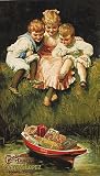 CHOCOLATES DULCES MATIAS LOPES CHILDREN SPAIN VINTAGE POSTER CANVAS REPRO