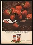 1965 Kraft Jellies Strawberry Preseves Print Ad (7342)