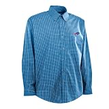 NFL Men's Buffalo Bills Esteem Woven Dress Shirt (Dark Royal/Grey/White, XX-Large)