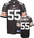 Willie McGinest Jersey: Reebok Brown Replica #55 Cleveland Browns Jersey