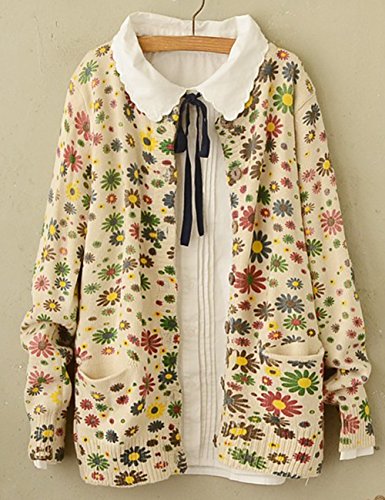 (フアングー)huanggu 緩いニット 長袖シャツ セーター コート 保温 トップス トレンディ 秋物 秋冬 ロング カジュアル 切り替えワンピース チュニック ニット レディース ニットワンピース