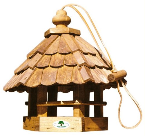 House-Garden HOUSE-GARD 96 Holz-Vogelfutterhaus "Feldlerche", 35x31x37 cm