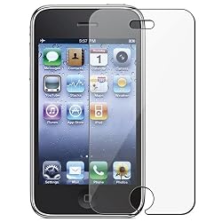 EMPIRE 5-Pack LCD Screen Protector with Lint Cleaning Cloth for Apple iPhone 3G 8GB 16GB [EMPIRE Packaging]
