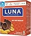 LUNA BAR - Gluten Free Snack Bars - Nutz Over Chocolate Flavor - 9g of protein - Non-GMO - Plant-Based Wholesome Snacking - On the Go Snacks (1.69 Ounce Snack Bars, 6 Count)