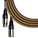 Spectraflex Braided Series Lo-Z Microphone Cable, 30 Foot, Tweed