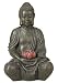 Sitting Buddha Sculpture Solar LED Sculpture