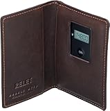 KINGJIM 電子マネービュアー「RELET(リレット)」 EV10専用本皮ケース EVC1チヤ