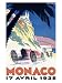 Monaco F1 Grand Prix, c.1932 Art Giclee Poster Print by Robert Falcucci, 18x24