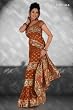 Akshata Mustard Georgette Wedding Function Sari saree