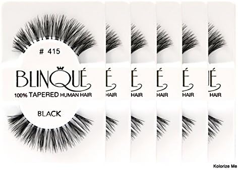 Blinque False Eyelashes 6 Pairs Eyelashes - (Same factory & production line as Red Cherry) (415) by Blinque