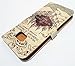 Galaxy S6 Edge Plus Wallet Case - Hogwarts Marauder's Map Pattern Slim Wallet Card Flip Stand PU Leather Pouch Case Cover For Samsung Galaxy S6 Edge Plus (5.7 inch)- Cool as Great Gift