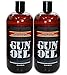 Gun Oil Premium Silicone Based Personal Lube Lubricant Fortiﬁed with Special Botanicals Safe for Toys. (+ Free Lubricant) : Net Wt 32 Oz (Pack of 2)