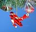 SORA *1 CHRISTMAS ORNAMENT GERMAN FOKKER TRIPLANE RED BARON HOME DECORATION TREE DECOR (Original from The Best Moment @ Amazon)_s-1