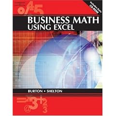 Business Math Using Excel (with CD-ROM)