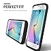 Galaxy S6 Edge Case, Verus [Damda Slide][Dark Silver] - [Wallet Card Slot][Heavy Duty Protection] For Samsung Galaxy S6 Edge