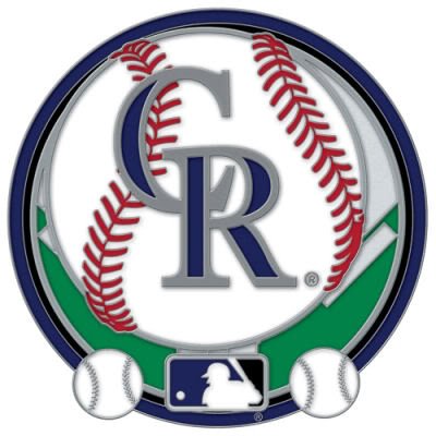 COLORADO ROCKIES OFFICIAL LOGO LAPEL PIN