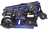 Air Compressor, 3 Hp Electric,12.4 Cfm,120 PSI 240 Volt