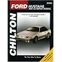 Ford Mustang, 1989-93 (Chilton's Total Car Care Repair Manual)