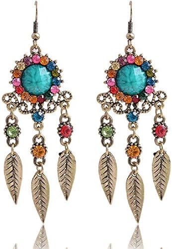 Vintage Retro Tassel Women Long Hook Dangle Earring