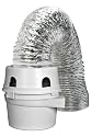 Dundas Jafine TDIDVKZW ProFlex Indoor Dryer Vent Kit with 4-Inch by 5-Foot ProFlex Duct